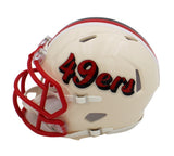 Steve Young Signed San Francisco 49ers Speed Retro NFL Mini Helmet