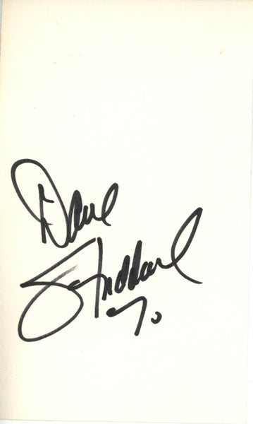 Dave Studdard Autographed Denver Broncos Index Card AS IS Beckett 45365
