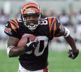 Peter Warrick Signed Cincinnati Bengals Jersey (Beckett) Ex FSU Wide Receiver