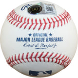Mariano Rivera Autographed New York Yankees OML Baseball Sandman Beckett W 58238