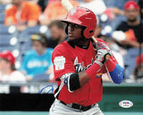 Luis Basabe Signed 2016 All Star Futures Game Jersey JSA COA White Sox Prospect