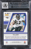 Ray Lewis Signed 2021 Panini Mosaic Will To Win #17 Card Auto GM 10! BAS Slabbed