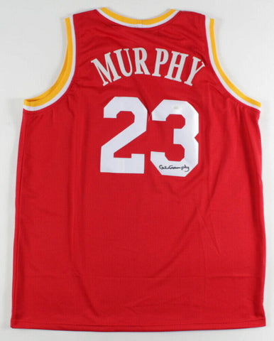 Calvin Murphy Signed Houston Rockets Custom "CAL" Jersey (JSA COA) 1979 All Star