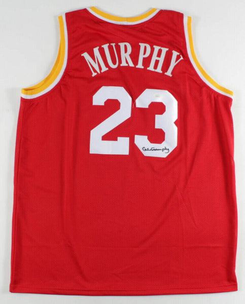 Calvin Murphy Signed Houston Rockets Custom "CAL" Jersey (JSA COA) 1979 All Star