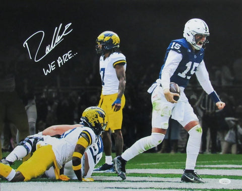 Drew Allar Autographed 16x20 Photo Penn State JSA 195667