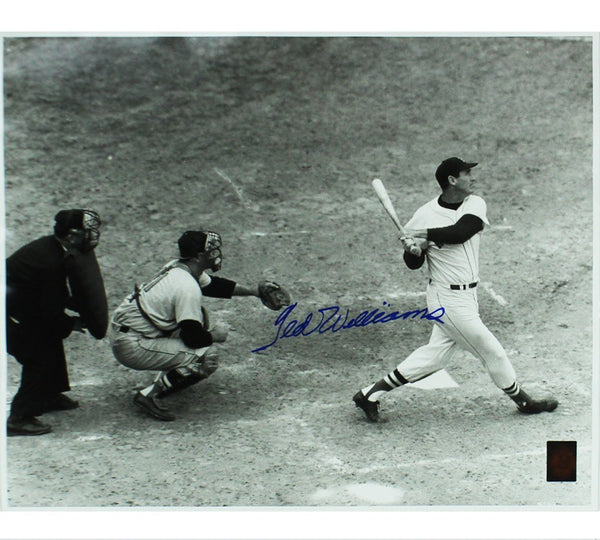 Ted Williams Signed Red Sox Unframed 16x20 MLB Photo