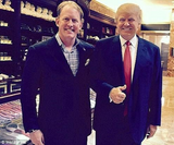 Robert O'Neill Signed Donald Trump Jersey Inscribed "Never Quit!"(PSA) Navy Seal