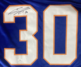 Ilya Sorokin Signed Custom Blue Pro-Style Hockey Jersey JSA ITP