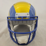 KYREN WILLIAMS SIGNED LOS ANGELES RAMS F/S FLASH SPEED REPLICA HELMET BECKETT QR