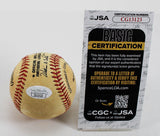 Johnny Bench Signed NL Baseball (JSA COA) Cincinnati Reds / HOF 1989 14xAll Star