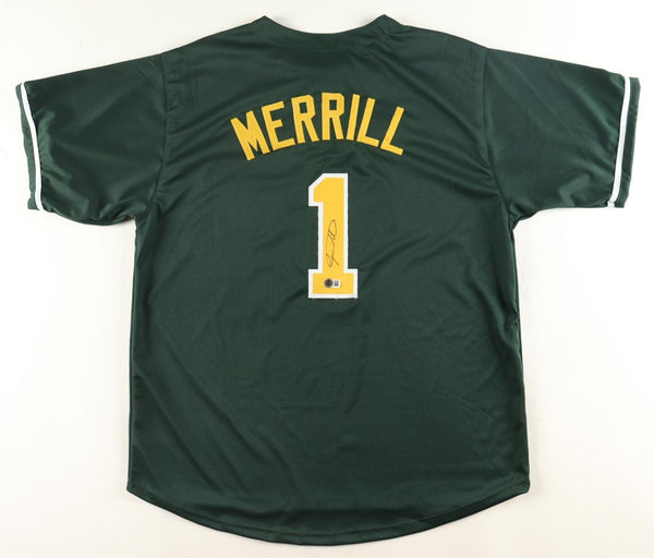 Jackson Merrill Signed San Diego Padres 2024 B.P. All Star Game Jersey (Beckett)