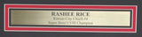 Rashee Rice Signed 16x20 Photo Kansas City Chiefs Framed Beckett 187177