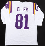 Carl Eller Signed Minnesota Vikings Throwback Jersey Inscribed HOF 04 (JSA) D.E.