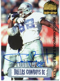 Tony Tolbert Autographed Dallas Cowboys 1996 Collector's Edge #DCA-7 Card 55972