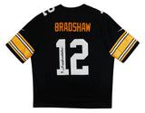 Steelers Terry Bradshaw Authentic Signed Black Nike Limited Jersey BAS Witnessed