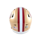 George Kittle Autographed San Francisco 49ers Helmet Mid-Size Midi Beckett 58558