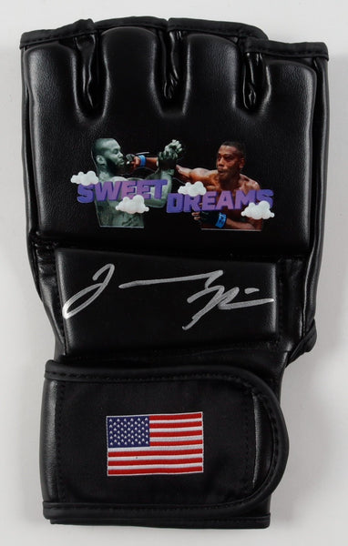 Jamahal Hill Signed America MMA Fight Glove Beckett/ UFC Light Heavyweight Champ