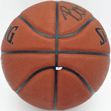 Bob Cousy Autographed Spalding Leather Basketball Celtics Beckett QR #BS30415