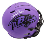 Anquan Boldin Signed Baltimore Ravens Speed Full Size Rave NFL Helmet