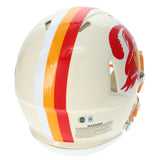 Bucky Irving Autographed Tampa Bay Buccaneers RETRO Authentic Helmet Beckett