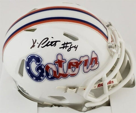 Kyle Pitts Signed Florida Gators Stars & Stripes Speed Mini Helmet (Beckett)