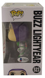John Morris 'Andy' Signed Toy Story 4 Funko Pop #523 Buzz Lightyear Beckett