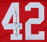 John Brockington Signed Ohio State Buckeyes Jersey (JSA QR Code) Packers R.B.