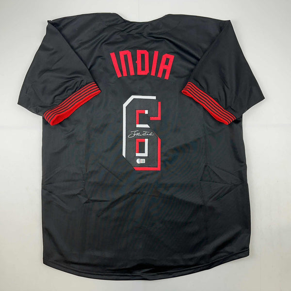 Signed Jonathan India Cincinnati Black City Connect Jersey BAS COA