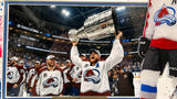 Nathan MacKinnon Colorado Avalanche Photo Collage with Laser Signature (14"x18")