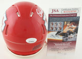 Khalen Saunders Signed Kansas City Chiefs Speed Mini Helmet (JSA COA) 2xSB Champ