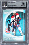 Canadiens P.K. Subban Signed 2010 Upper Deck NHCD #NHCD5 Card BAS Slabbed