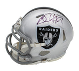 Bo Jackson Signed Los Angeles Raiders Speed NFL Mini Helmet "Signed on Right"