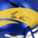 Puka Nacua Autographed Los Angeles Rams Full Size Speed Helmet Fanatics