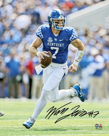 Will Levis Kentucky Wildcats Autographed 8" x 10" Running Photograph