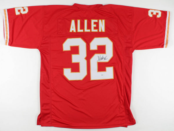 Marcus Allen Signed Kansas City Chiefs Jersey (Beckett) SB XVIII MVP / R.B.