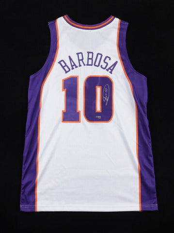 Leandro Barbosa Signed Phoenix Suns Jersey (Steiner) 2003 1st Round Pk NBA Draft