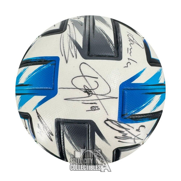 2020 Vancouver Whitecaps Auto Match Used Soccer Ball -BAS/Fanatics LOA (24 Sigs)