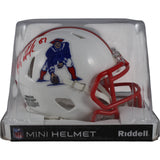 Rob Gronkowski Autographed New England Patriots TB Mini Helmet Radtke 49860