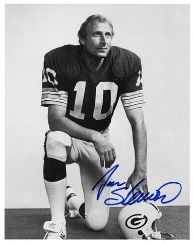 Packers Kicker JAN STENERUD Signed 8X10 Photo #3 AUTO - HOF '91