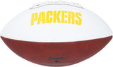 Luke Musgrave Green Bay Packers Signed Franklin Panel Football w/Go Pack Go Insc