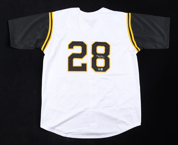 Steve Blass Signed Pittsburgh Pirates Jersey (Beckett) 1971 World Series Champ