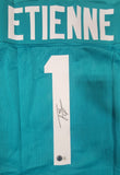TRAVIS ETIENNE SIGNED AUTOGRAPHED PRO STYLE CUSTOM XL JERSEY BECKETT QR