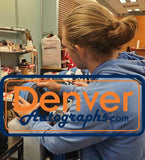 TJ Hockenson Autographed Detroit Lions Authentic Eclipse Speed Helmet BAS 34254