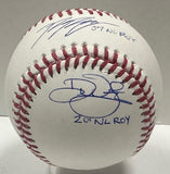 Brewers RYAN BRAUN DEVIN WILLIAMS PAT LISTACH Triple Signed Baseball AUTO w/ ROY