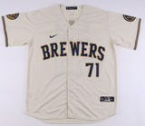Josh Hader Signed Milwaukee Brewers Jersey (JSA) 4xAll Star Relief Pitcher