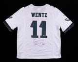 Carson Wentz Signed Philadelphia Eagles Nike Jersey /Fanatics Hologram