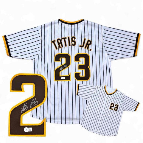 Fernando Tatis Jr. Autographed / Signed Jersey - Beckett Authenticated