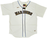 Mariners Ken Griffey Jr. Signed White Nike Jersey Size L Beckett & MCS Holo