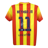 Neymar Jr Signed FC Barcelona Away Soccer Jersey #11 with Beckett COA