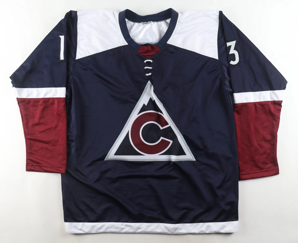 Valeri Nichushkin Signed Colorado Rockies Throwback Jersey /Beckett Avalanche RW